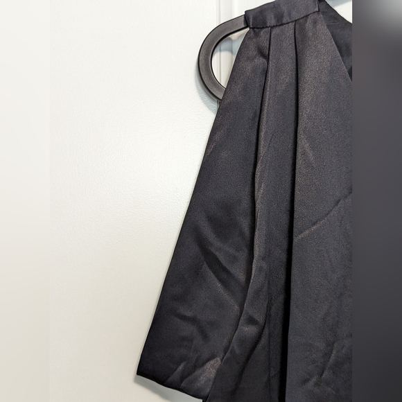 7 For All Mankind Mini Black Silk Dress​​ - Picture 9 of 10